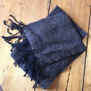 Hand-Knit Alpaca Wool Scarf